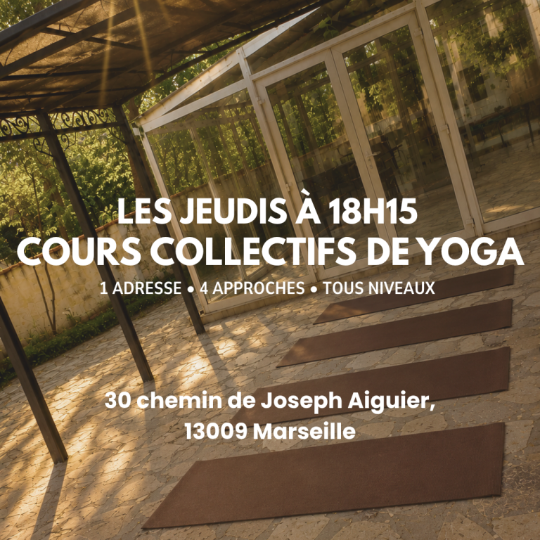 Cours collectifs de yoga à Marseille 9e Cours collectifs de yoga à Marseille 9e - Smarana Yoga